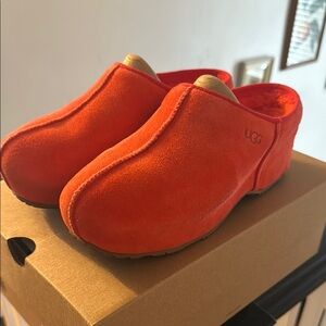 UGG Cherry Pie Suede Clogs